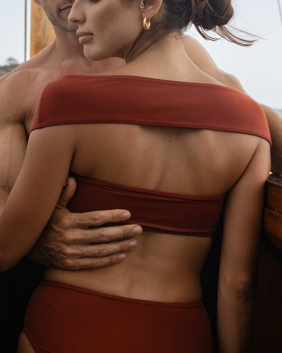 Cap Sleeve Top - Bikini Top - Lauren Bentley Swimwear